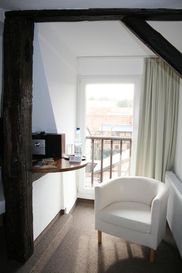 Pension-Ristorante Ventura Ehemals Reinhards Pension Hornburg  Kamer foto